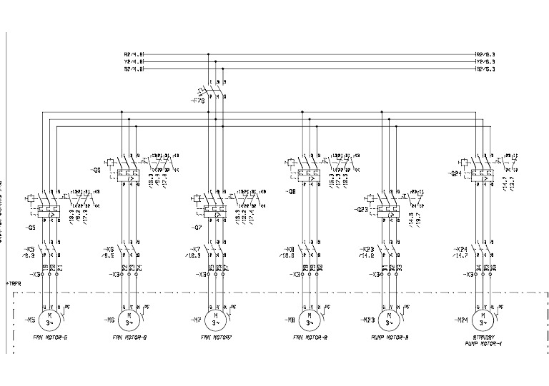 GA & Wiring DWG of Marshalling Box | PDF
