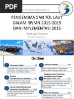 Download Pengembangan Tol Laut Dalam RPJMN 2015-2019 Dan Implementasi 2015 by Fuad Ways SN275868380 doc pdf