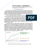 Demain Aura-t-On Faim... de Phosphore