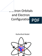 electron orbitals and electron configuration