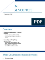 02 - 09-Spotlight On The Natural Sciences - CSE Citations - Presentation