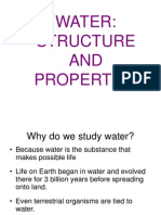 Water Structure and Properties