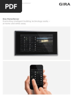 Automatizare KNX Homeserver Gira En