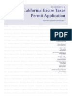 California excise tax permit application guide