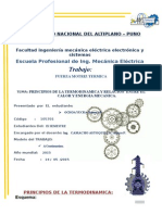 Principios de La Termodinamica y Relacion Entre El Calor y Energia Mecanica.