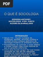 o Que é Sociologia