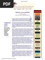 Espírito e Personalidade