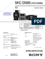 service manual Sony Mhc Gn990
