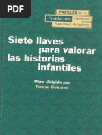 Siete Llaves para Valorar Las Historias Infantiles