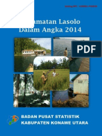 Kecamatan Lasolo Dalam Angka 2014