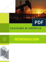 Facilidades de superficie: documentación de ingeniería básica