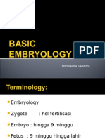 Embryology dan perkembangan janin