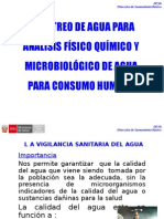 Toma de Muestras de Agua para Consumo Humano Laboratorio