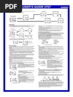 Manual Casio 2707