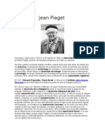 Jean Piaget - Biografia y Teoria.