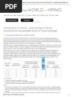 Api 598 | PDF | Leak | Valve