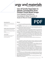 Metallurgy and Materials: Use of Gravity Separation in Metals Concentration From Printed Circuit Board Scraps