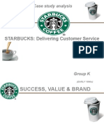 STARBUCKS Delivering Customer Service