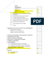 Programa de Trabajo Expediente Tecnico Saneamiento