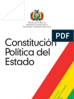 Nueva Constitucion Politica Del Estado