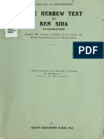 McRae-The Hebrew Text of Ben Sira PDF