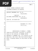 Download Transcript of Donald Trumps Deposition by Beck  Lee Trial Lawyers SN275942466 doc pdf