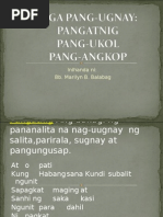 quiz pang ugnay