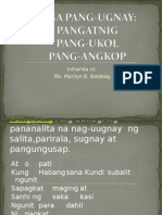 Quiz Pang Ugnay