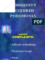 CHIEF COMPLAINTS: - Difficulty of Breathing