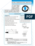 TRANSMISSOR HIDROSTÁTICO 4 20 Ma