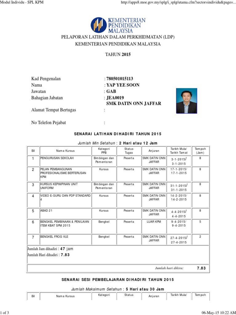 Modul Individu - SPL KPM