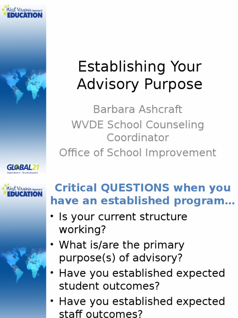 Effective Advisory Program Strategies | PDF | School Counselor | Cognition