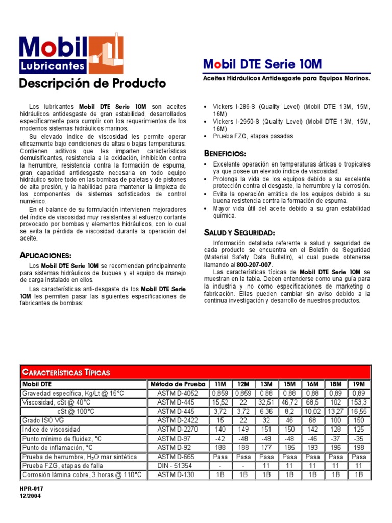 Mobil Dte 15m