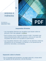 Impuestos Directos e Indirectos