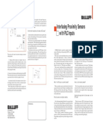 PLC - Input 2 Wire Proximity Switch PDF