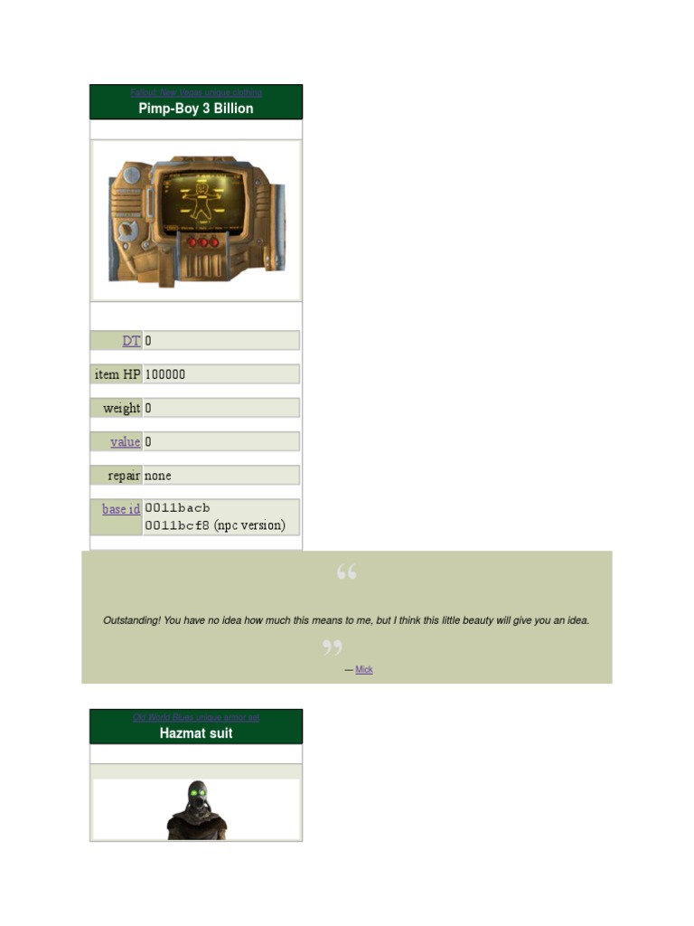Fallout Code | PDF
