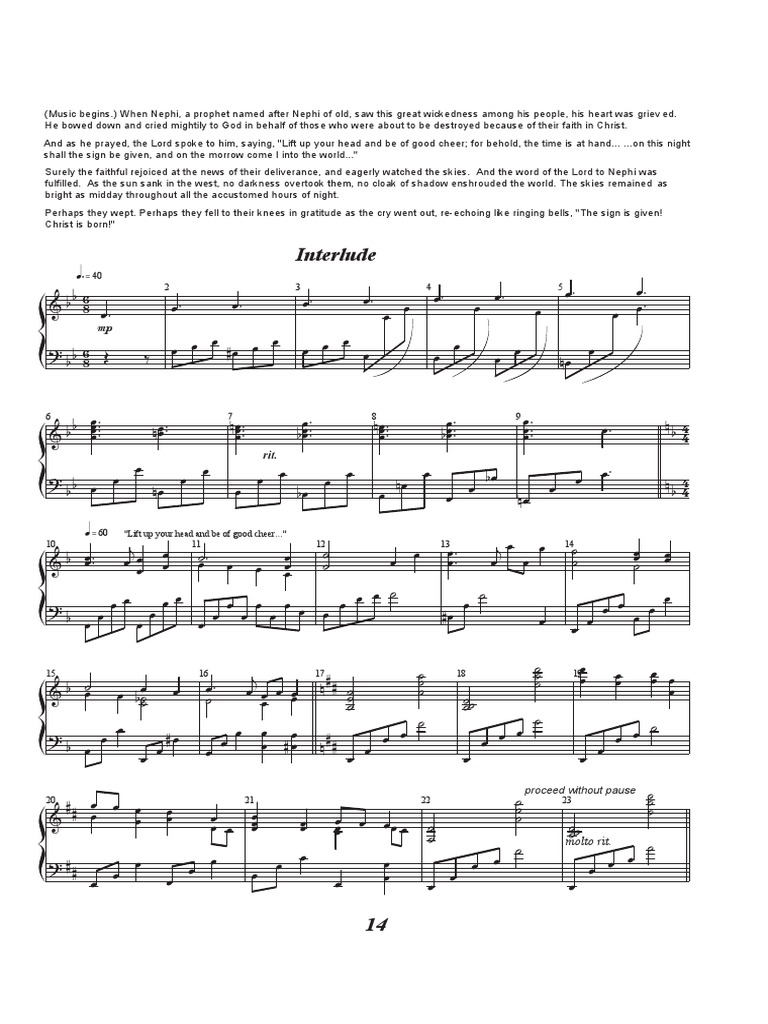 Interlude: Molto Rit | PDF