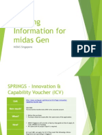 Funding Information For Midas Gen