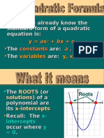 Quadratic Equations