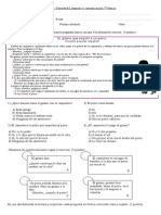 7º Prueba+Semestral Lenguaje