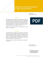 Articulo - El Secreto Profesional en Colombia Enfoque Legal (Hernandez, 2013)