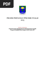 Kertas Kerja Program Pertanian Ppki Nyalas