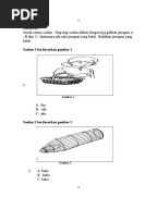 Soalan Matematik Tahun 1 KSSR