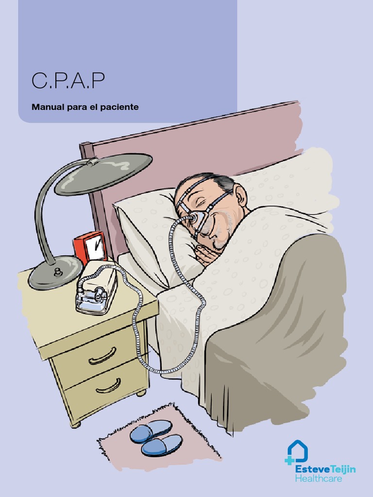 Manual de uso del CPAP Esteve Teijin | PDF | Apnea del sueño | Apnea