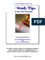101 Study Tips