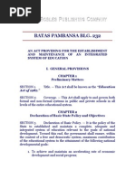 Download Batas Pambansa Blg 232 - Education Act of 1982 by Nancy Jermae SN275986528 doc pdf