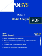 ANSYS Modal Analysis