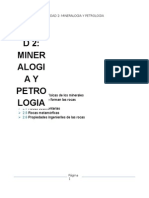 Unidad 2 Mineralogia y Petrologia