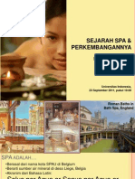 Sejarah Spa & Perkembangannya