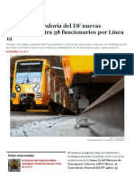 Anuncia Contraloría Del DF Nuevas Sanciones Contra 38 Funcionarios Por Línea 12 - Animal Político